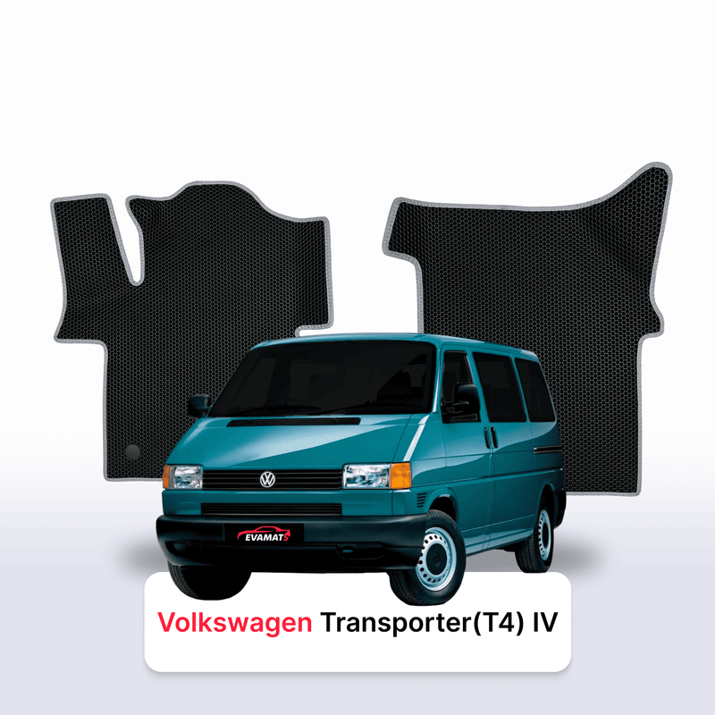 Car mats EVA for Volkswagen Transporter(T4) IV gen 1990-2003 year MINIVAN