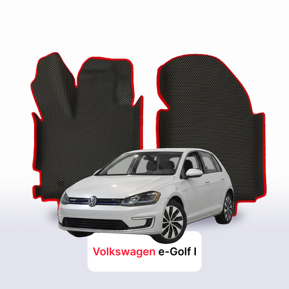 Car mats EVA for Volkswagen e-Golf 1 gen 2014-2020 year HATCHBACK 5 DOOR