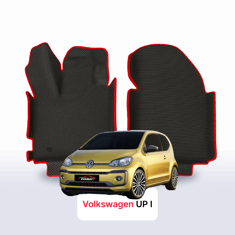 Car mats EVA for Volkswagen UP I gen 2012-2023 year HATCHBACK 3 door