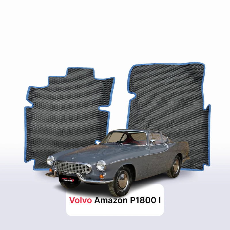 Car mats EVA for Volvo Amazon P1800 1 gen 1967 year COUPE
