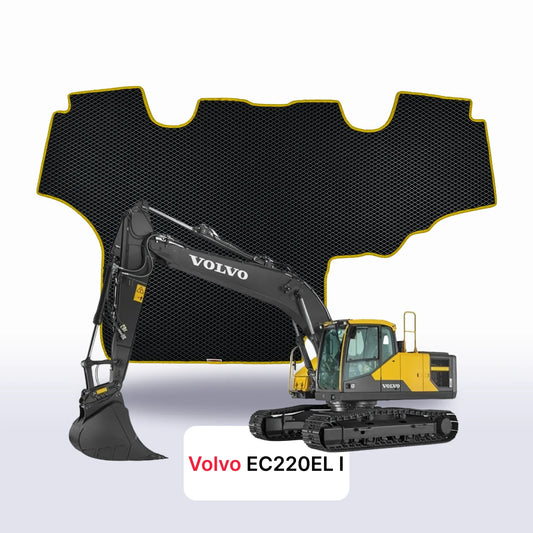 Tapis de voiture EVA pour Volvo EC220EL 1 gen 2016-2018 année DIGGER