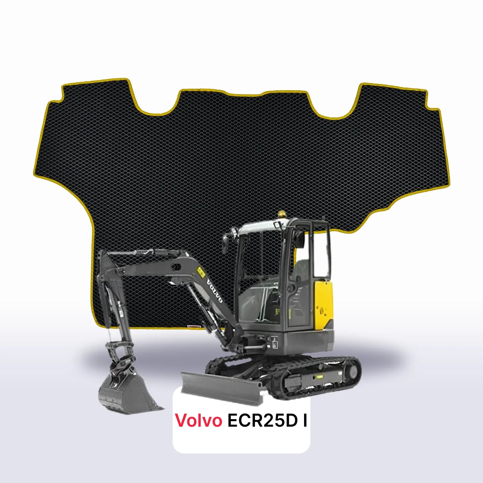 Car mats EVA for Volvo ECR25D 1 gen 2014-2024 year DIGGER