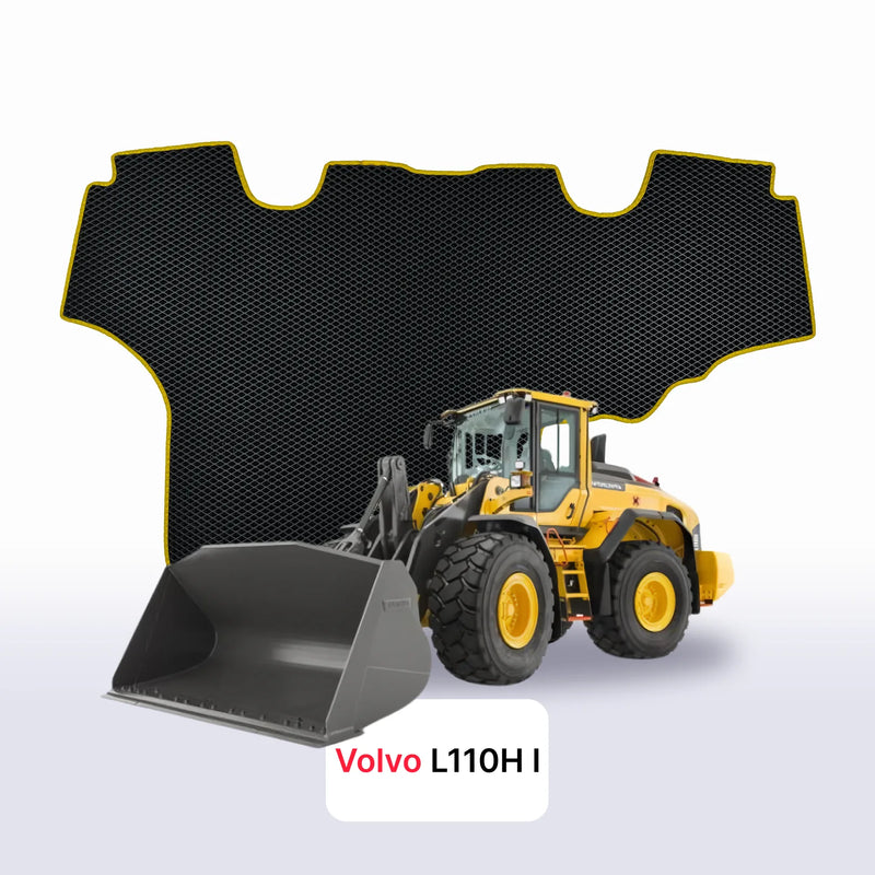 Car mats EVA for Volvo L110H 1 gen 2014-2027 year DIGGER