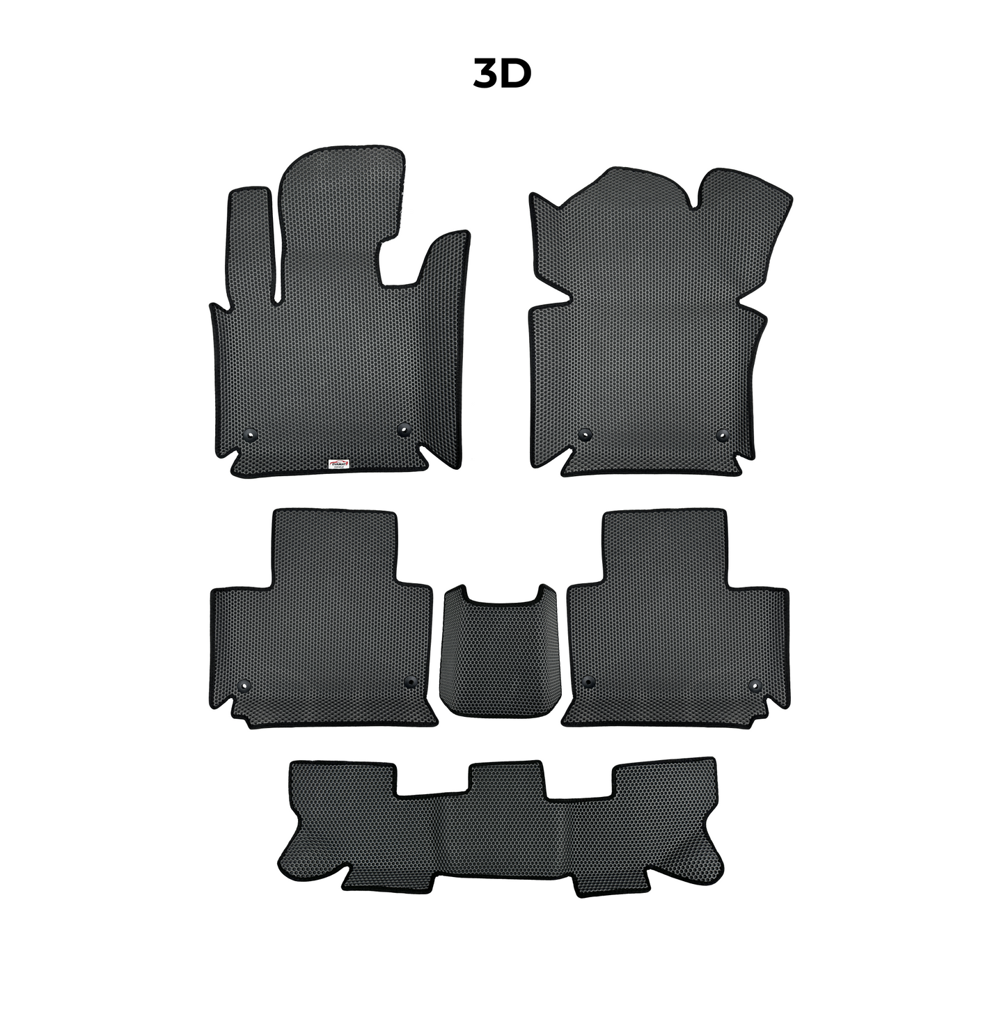 Tapis de voiture EVA pour Toyota Sequoia (XK60) 2 génération 2008-2022 année SUV