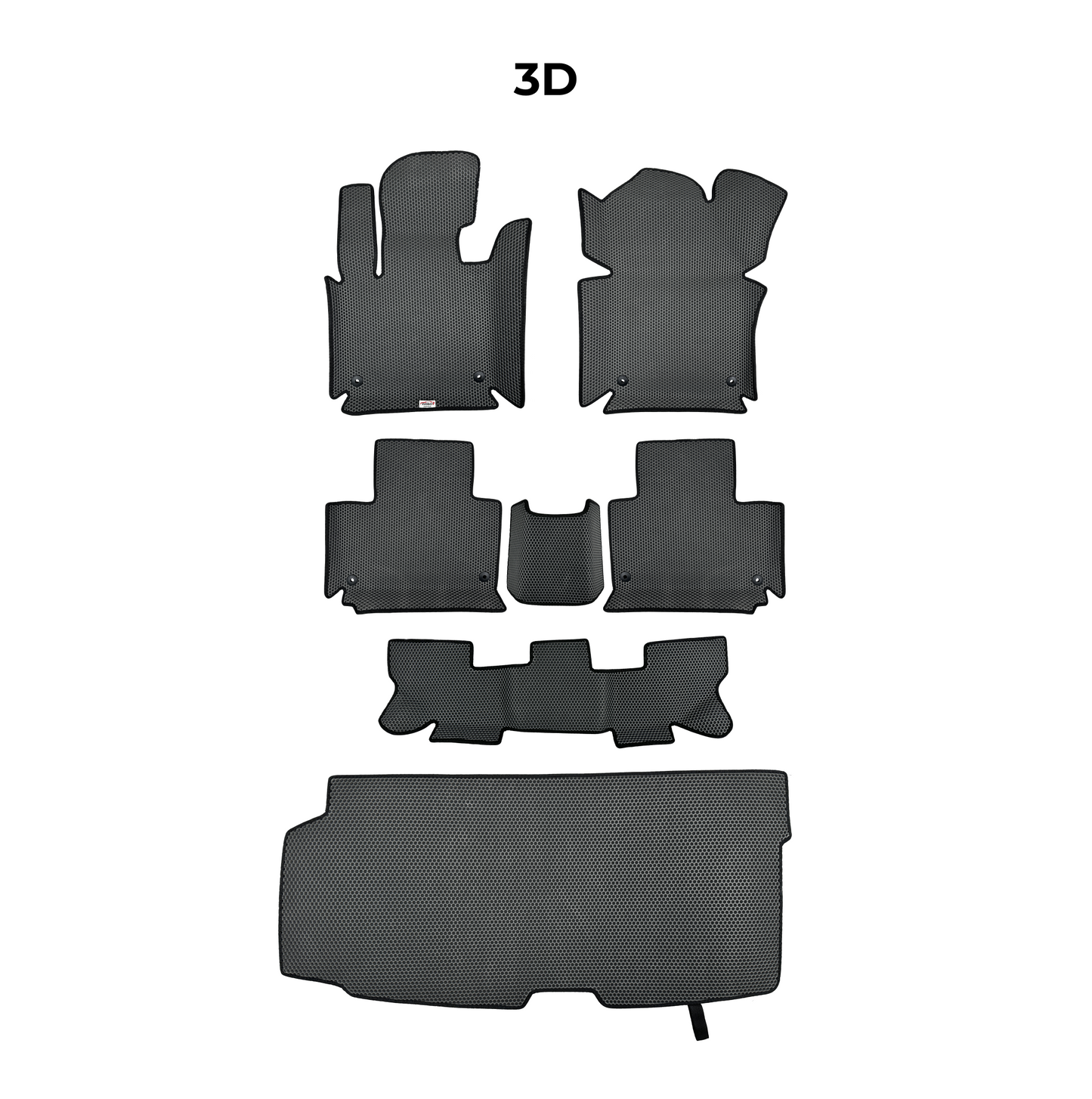 Tapis de voiture EVA pour Toyota Sequoia (XK60) 2 génération 2008-2022 année SUV