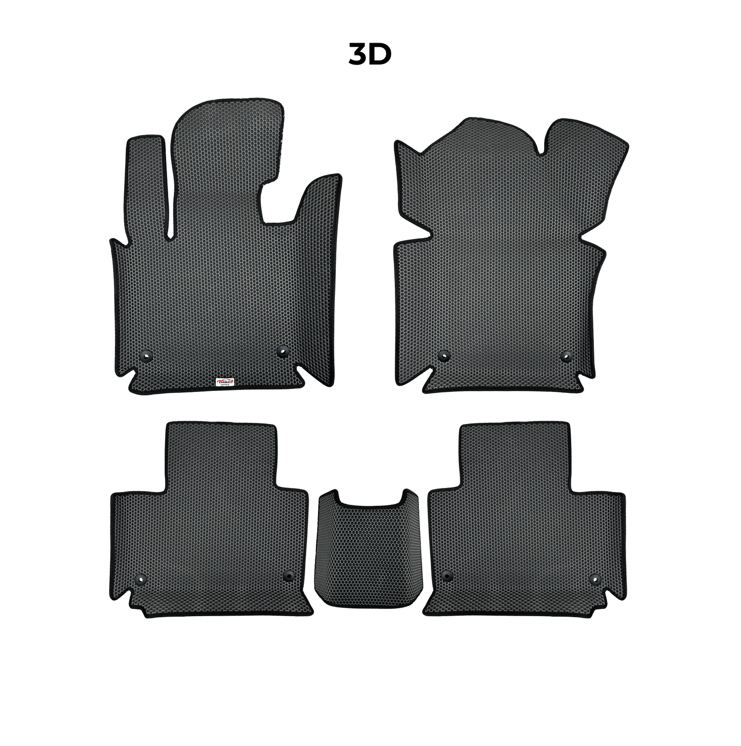 Tapis de voiture EVA pour Toyota Sequoia (XK60) 2 génération 2008-2022 année SUV
