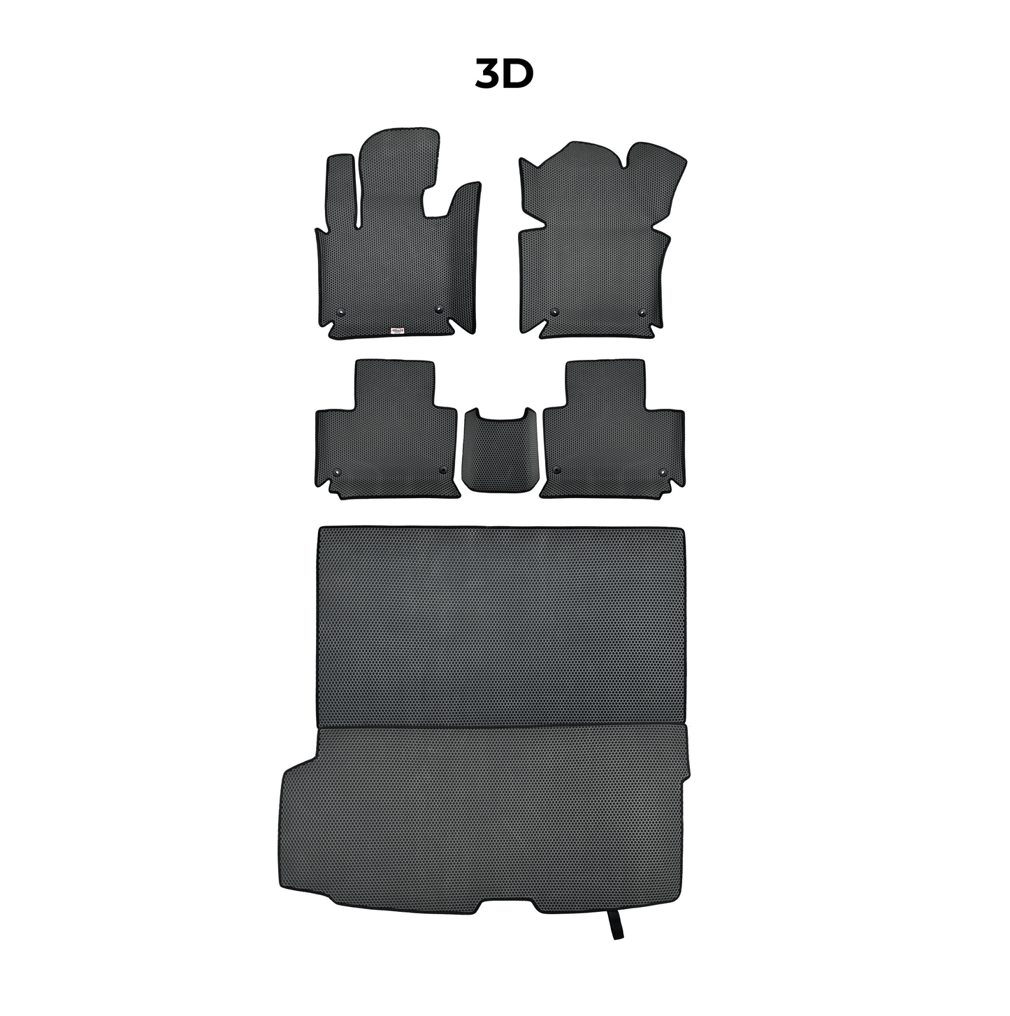 Tapis de voiture EVA pour Toyota Sequoia (XK60) 2 génération 2008-2022 année SUV