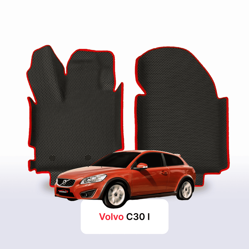 Car mats EVA for Volvo C30 1 gen 2006-2013 year HATCHBACK 3 door