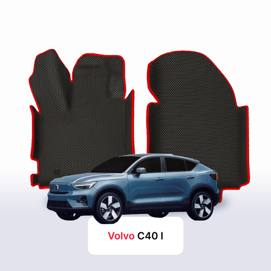 Car mats EVA for Volvo C40 1 gen 2021-2028 year Electric SUV