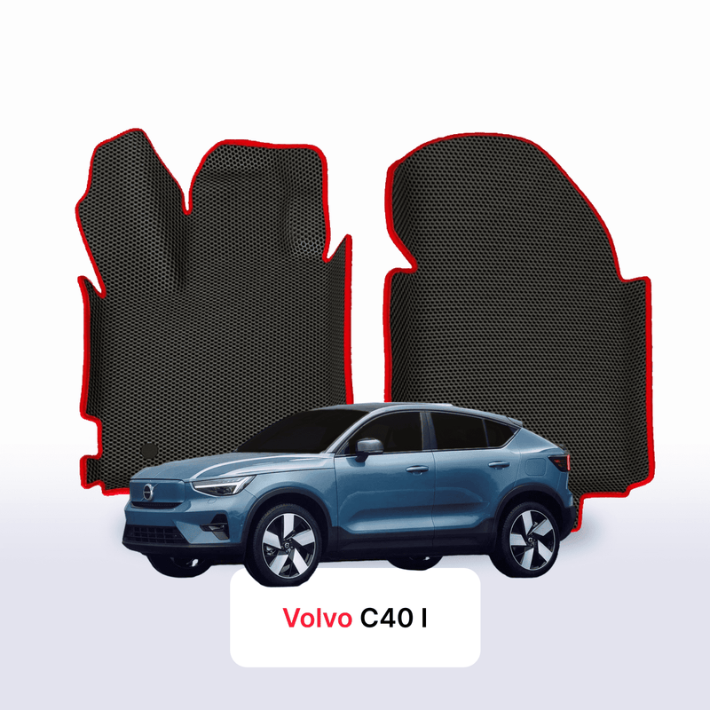 Car mats EVA for Volvo C40 1 gen 2021-2028 year Electric SUV