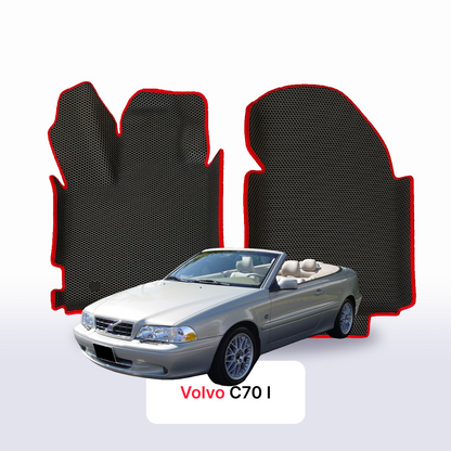 Car mats EVA for Volvo C70 1 gen 1997-2005 year CABRIO