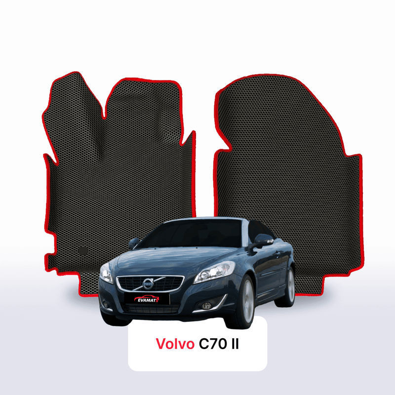 Car mats EVA for Volvo C70 2 gen 2005-2013 year CABRIO