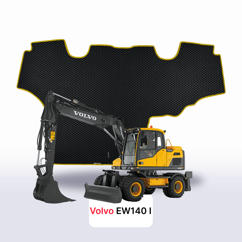 Car mats EVA for Volvo EW140 1 gen 2002-2028 year DIGGER