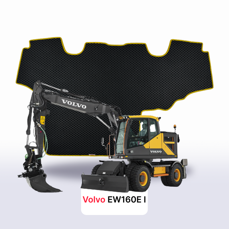 Car mats EVA for Volvo EW160E 1 gen 2016-2018 year DIGGER