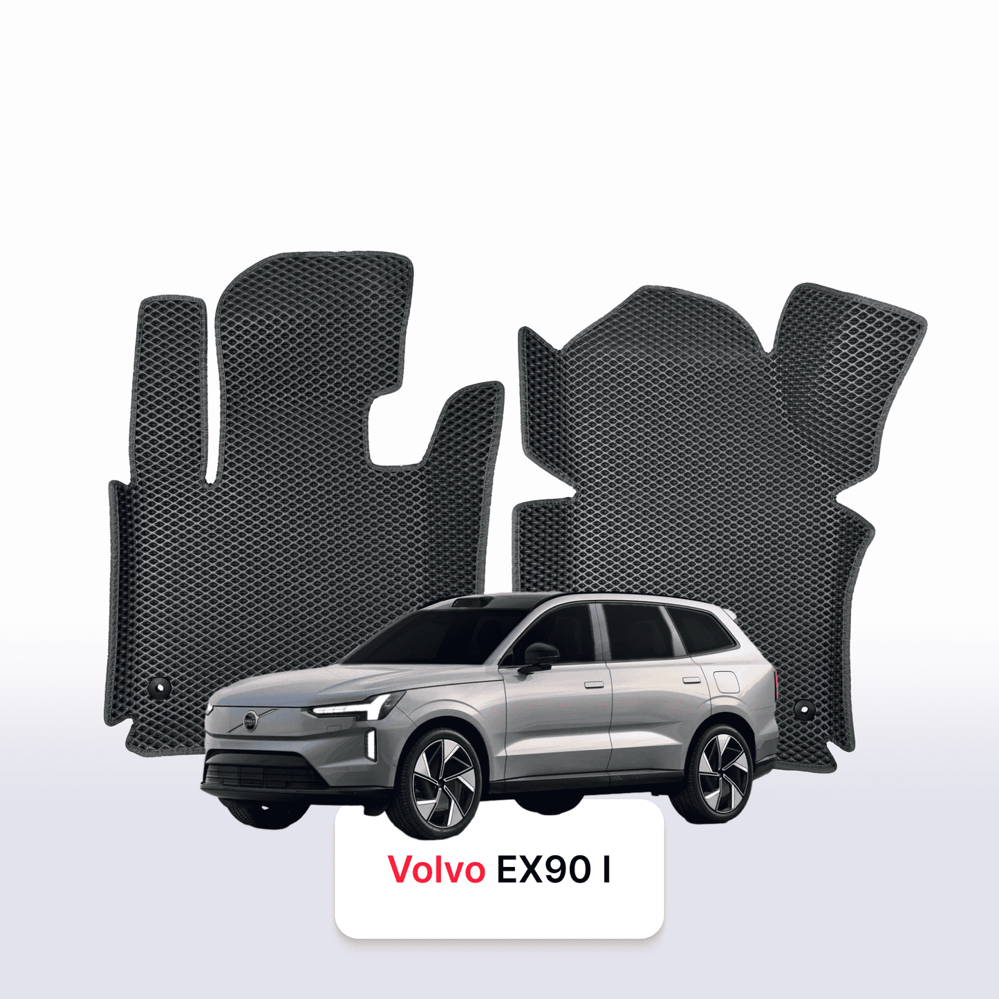Car mats EVA for Volvo EX90 1 gen 2023-2028 year Electric SUV