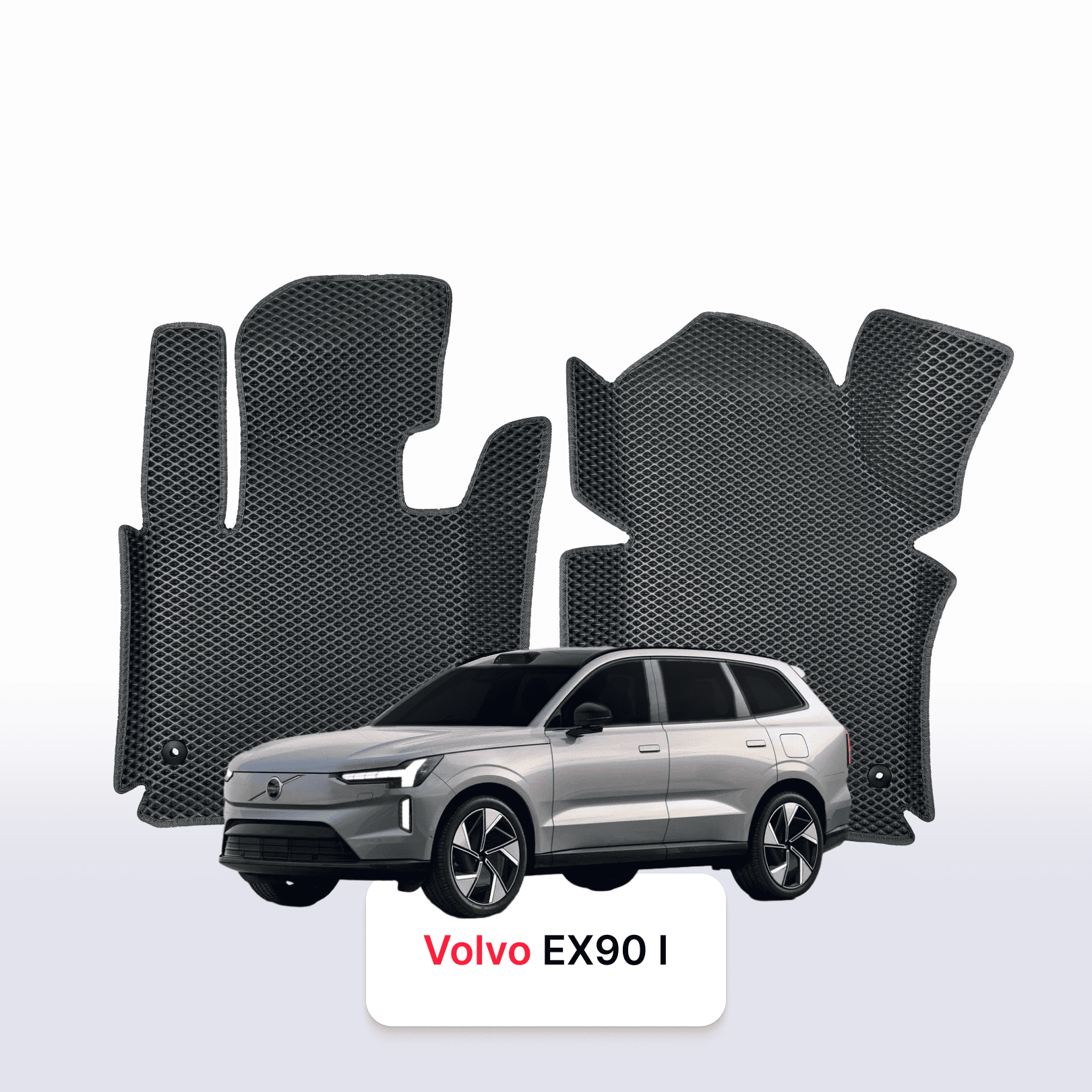 Car mats EVA for Volvo EX90 1 gen 2023-2028 year Electric SUV
