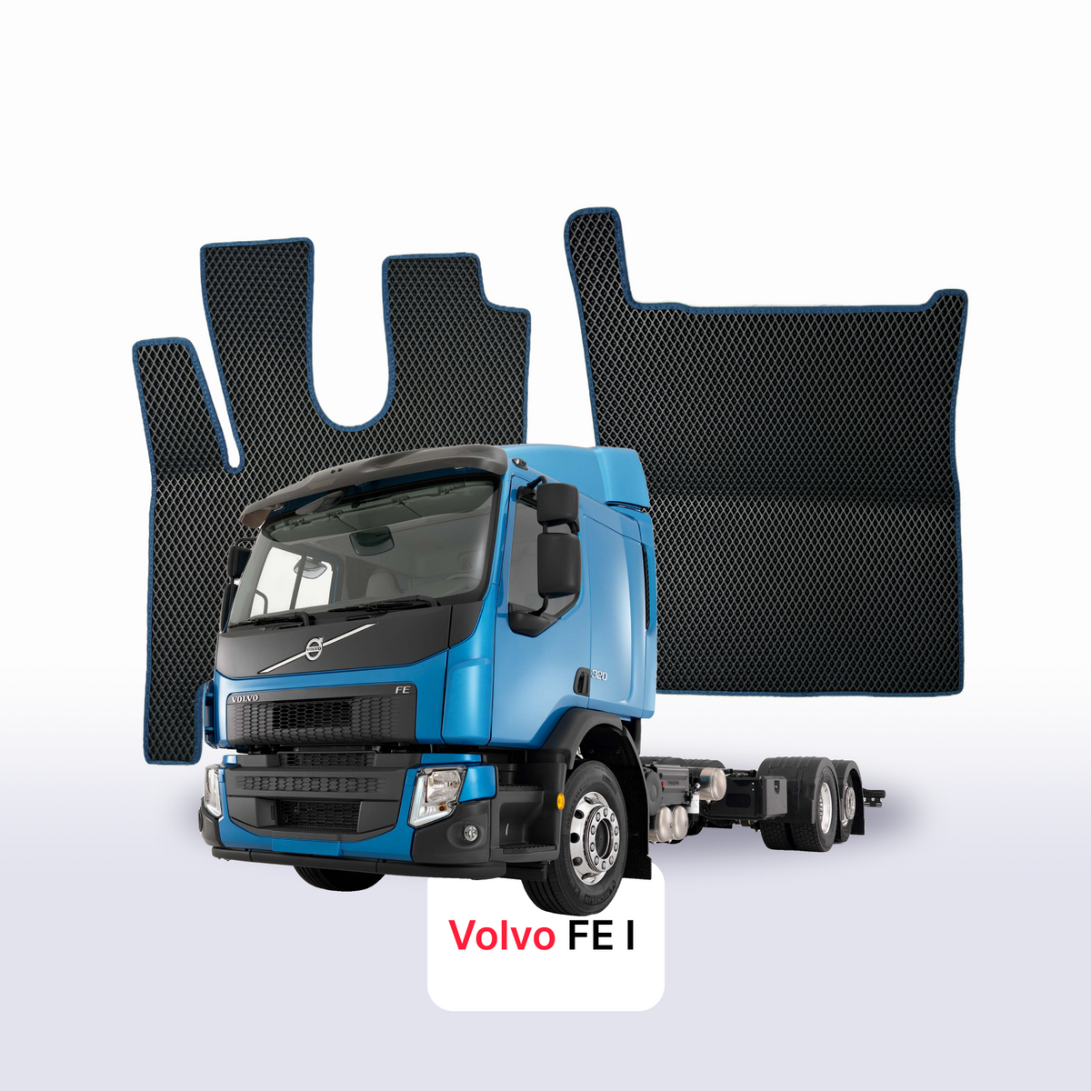 Car mats EVA for Volvo FE 1 gen 2024-2027 year TRUCK
