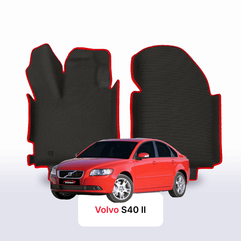 Car mats EVA for Volvo S40 2 gen 2004-2012 year SEDAN