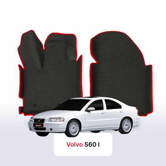 Car mats EVA for Volvo S60 1 gen 2000-2009 year SEDAN