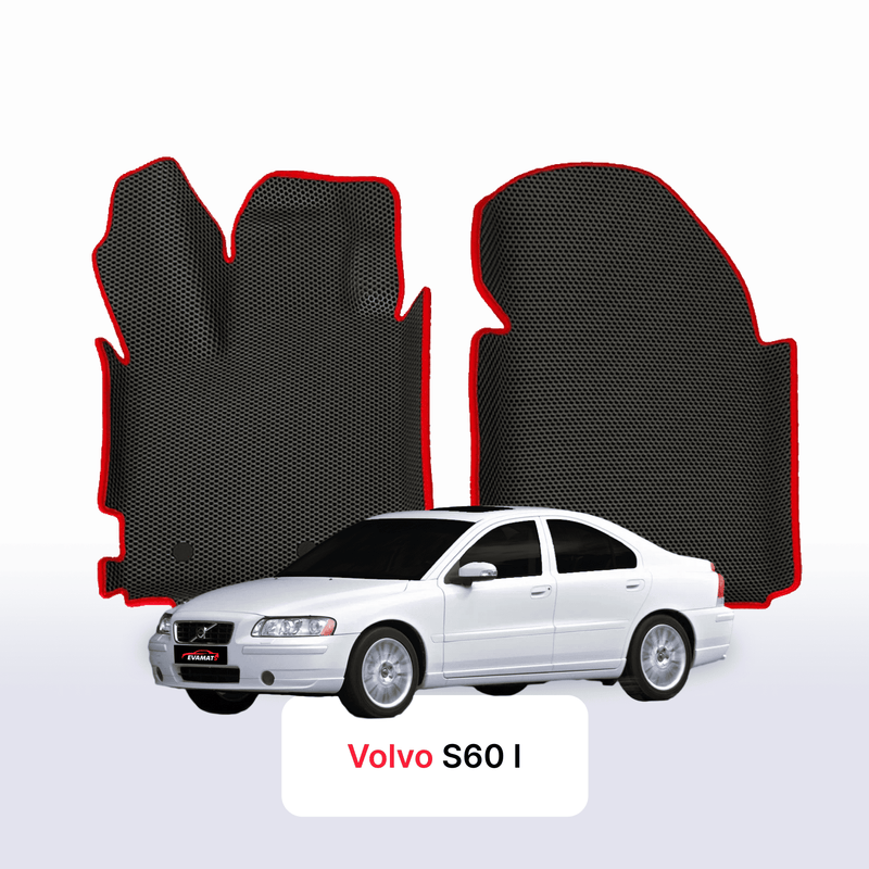 Car mats EVA for Volvo S60 1 gen 2000-2009 year SEDAN