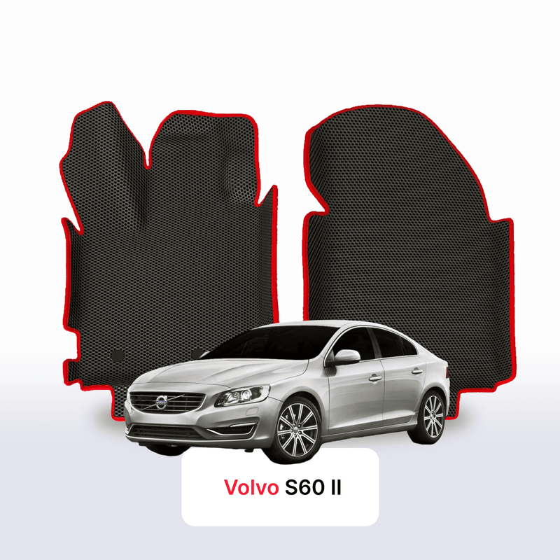 Car mats EVA for Volvo S60 2 gen 2010-2018 year SEDAN