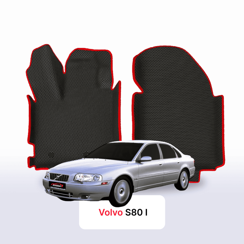 Car mats EVA for Volvo S80 1 gen 1998-2006 year SEDAN