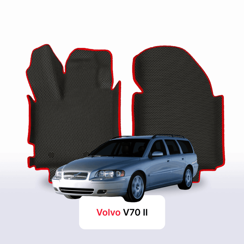 Car mats EVA for Volvo V70 2 gen 2000-2007 year STATION WAGON
