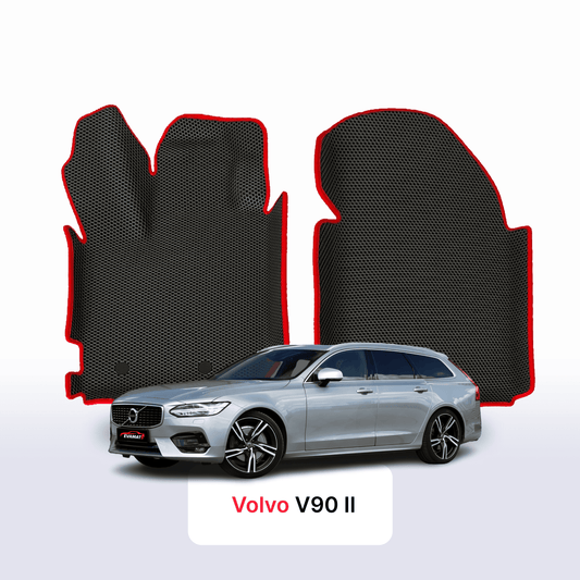 Car mats EVA for Volvo V90 2 gen 2016-2025 year STATION WAGON