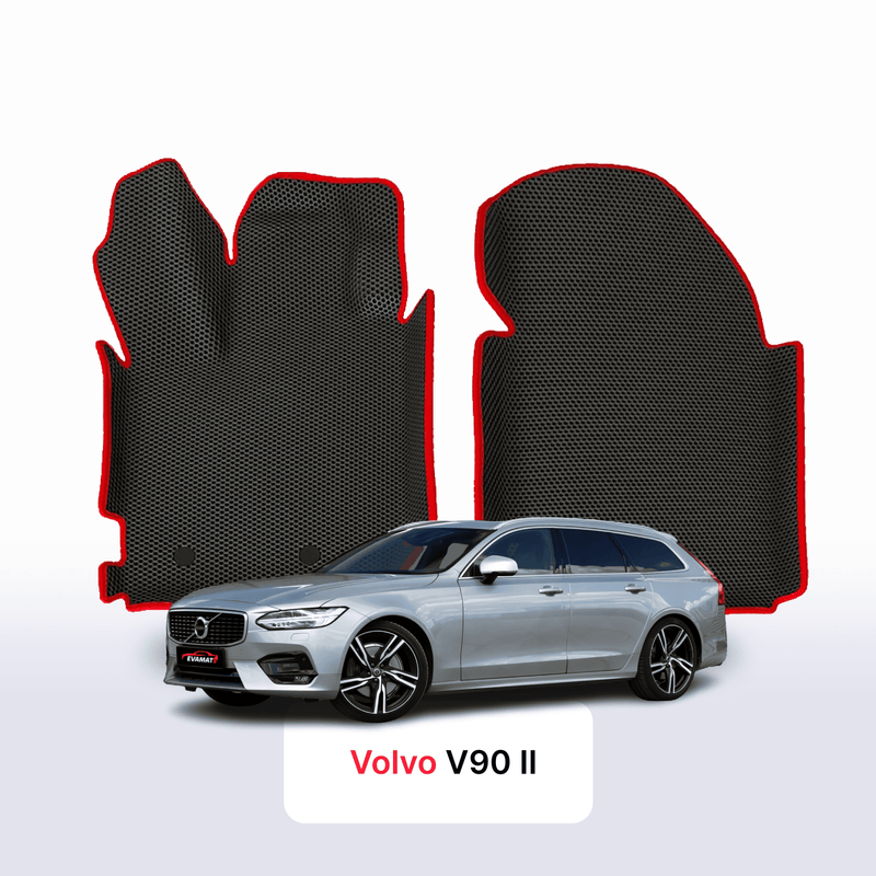 Car mats EVA for Volvo V90 2 gen 2016-2025 year STATION WAGON