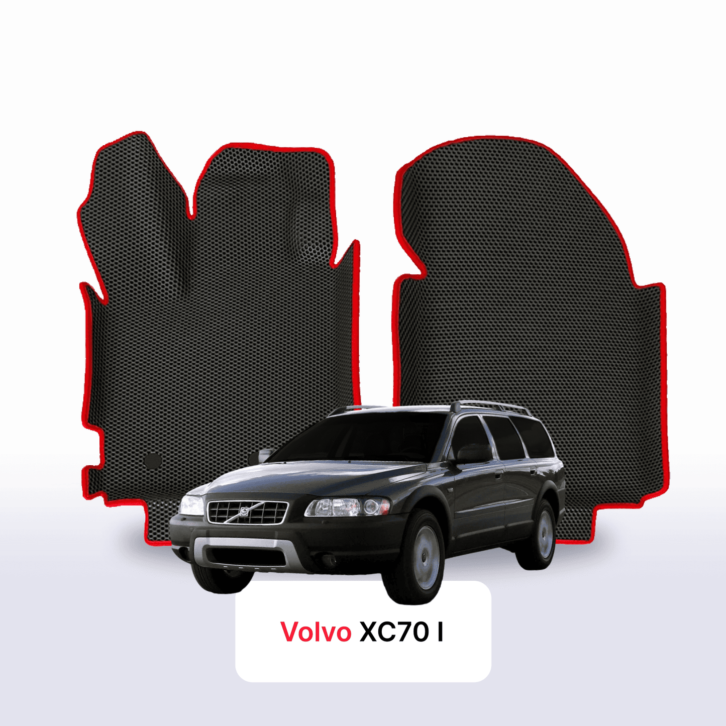 Car mats EVA for Volvo XC70 1 gen 2000-2007 year STATION WAGON