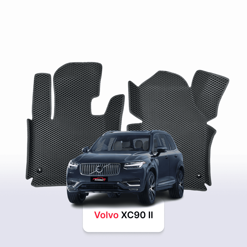 Car mats EVA for Volvo XC90 2 gen 2014-2027 year SUV
