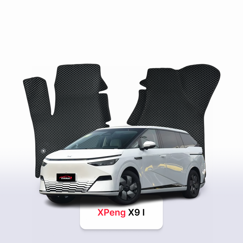 Car mats EVA for XPeng X9 1 gen 2023-2027 year MINIVAN