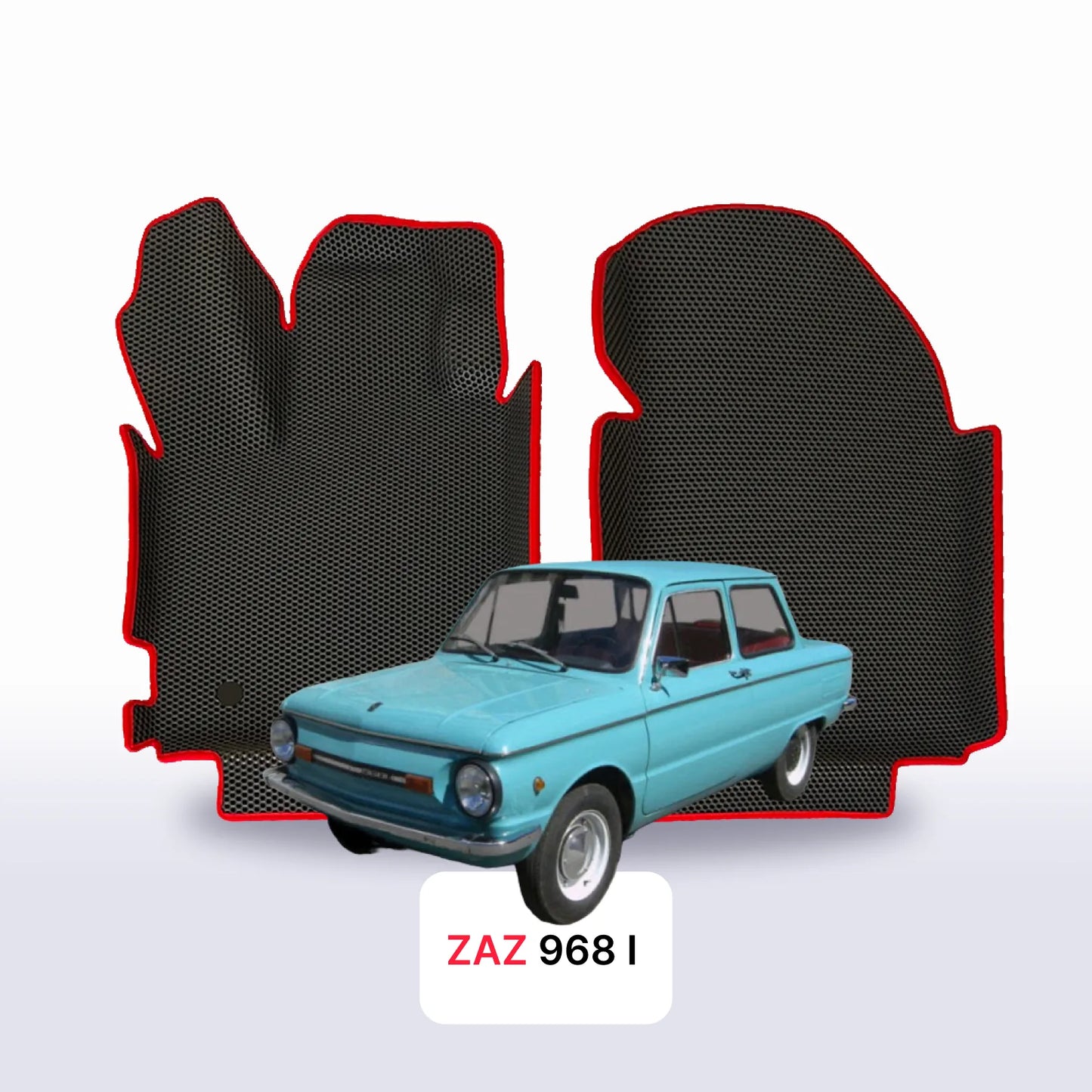 Tapis de voiture EVA pour Zaz-968 1 génération 1971-1994 année BERLINE 2 portes