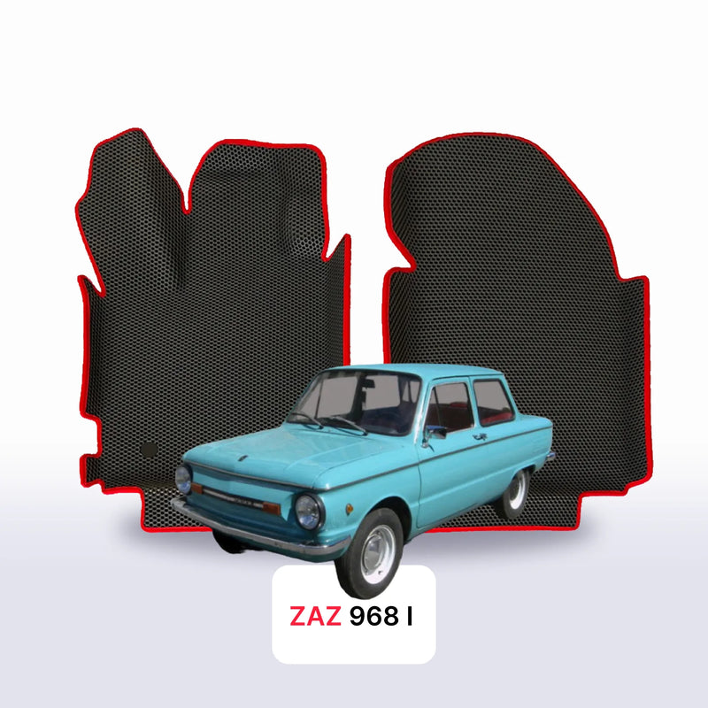 Car mats EVA for Zaz-968 1 gen 1971-1994 year SEDAN 2 door