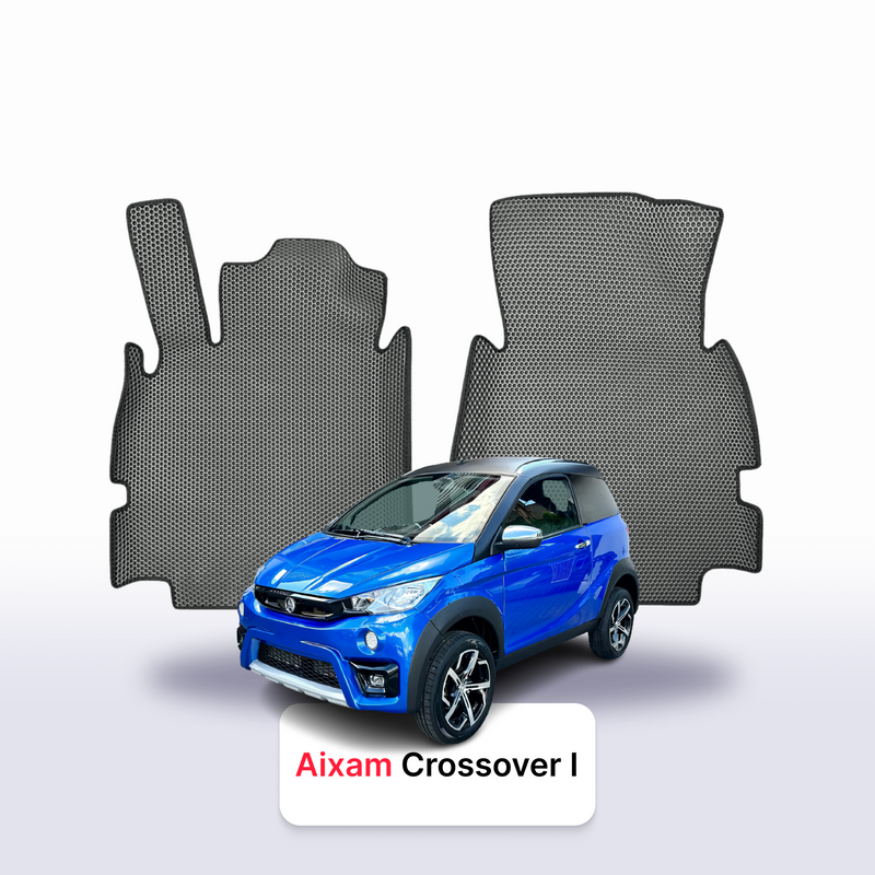Car mats EVA for Aixam Crossover 1 gen 2007-2028 year HATCHBACK 3 door