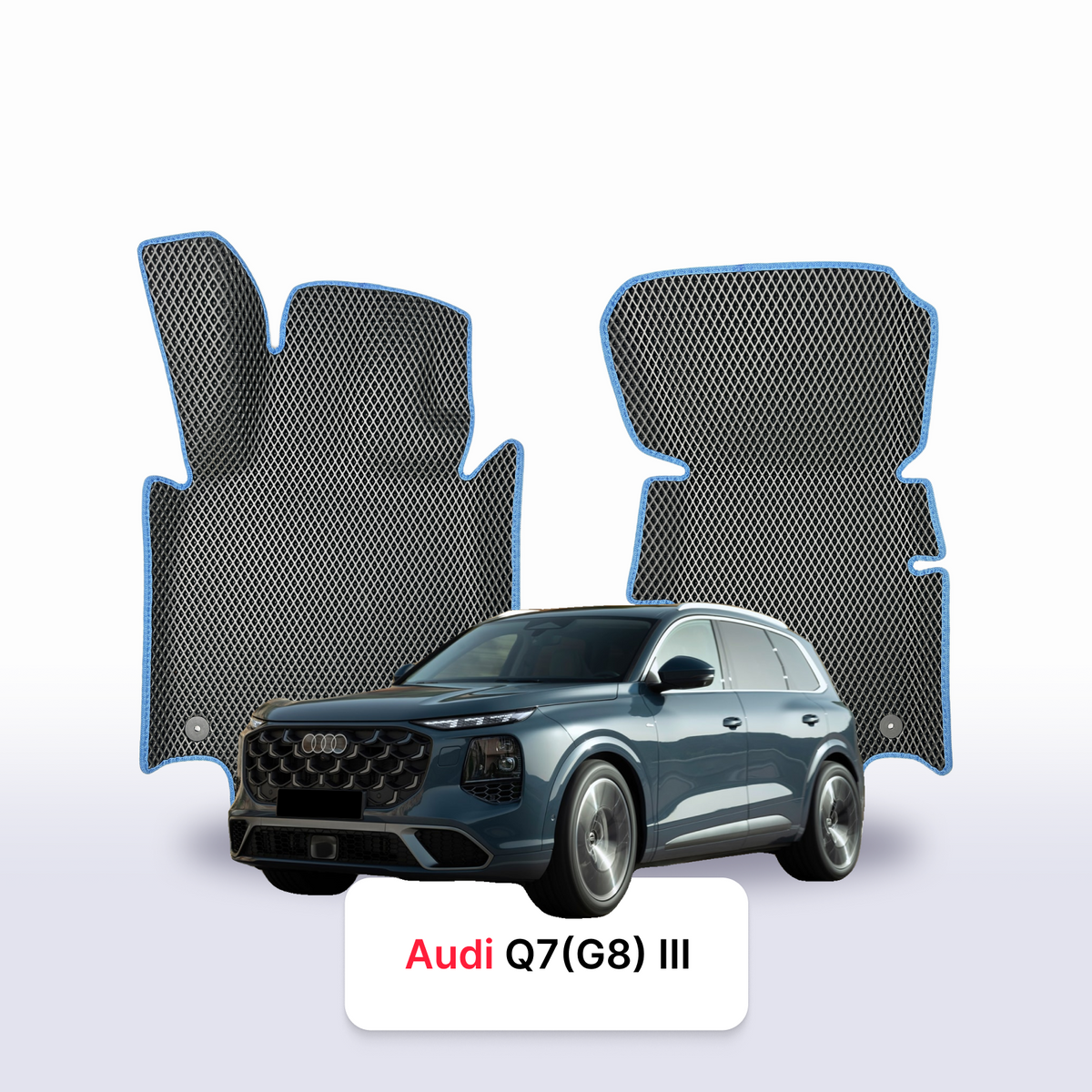 Car mats EVA for Audi Q7 3 gen 2026-2028 year SUV
