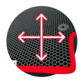 <p>Vehicle-specific <br/>EVA fit</p>