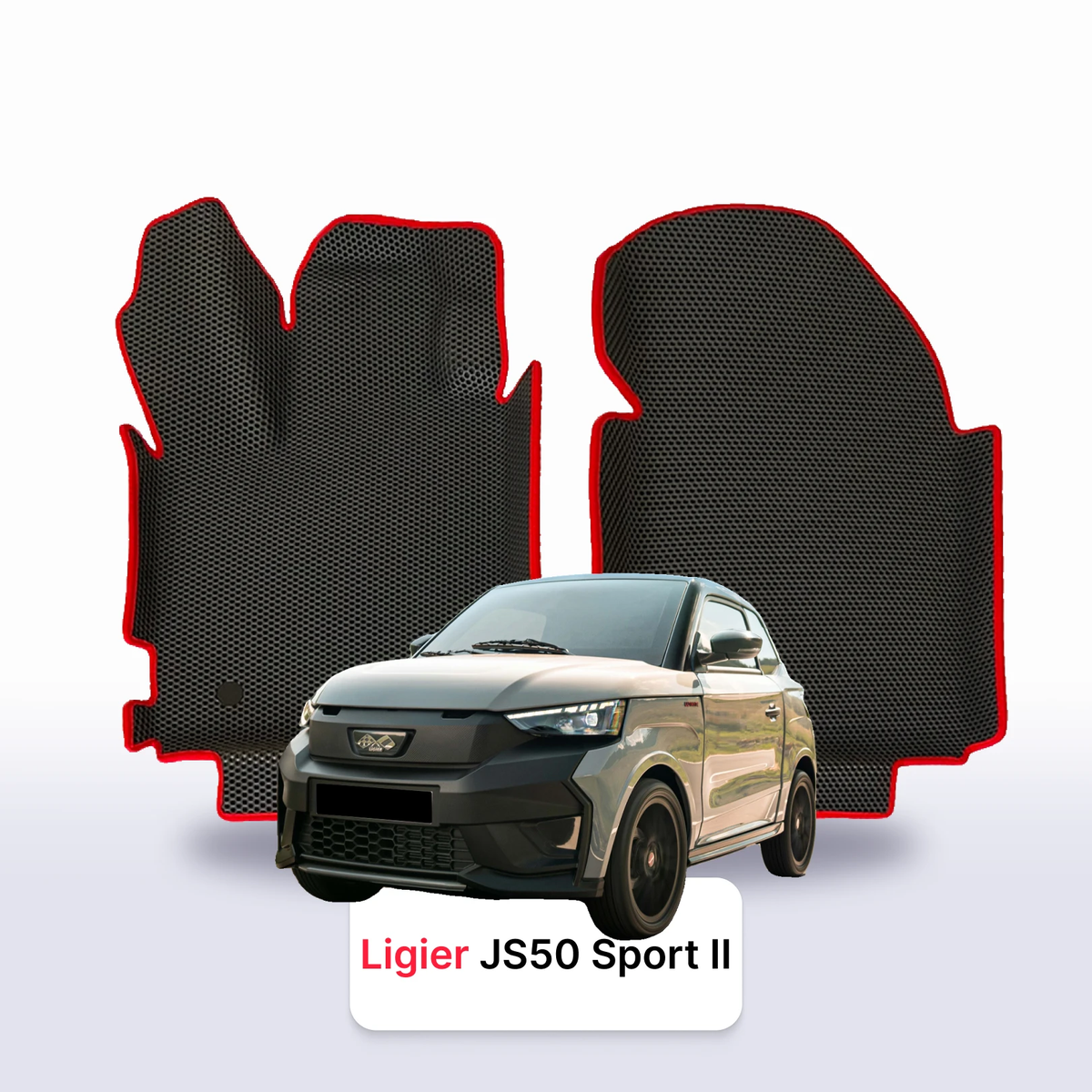 Car mats EVA for Ligier JS 50 2 gen 2024-2028 year HATCHBACK 3 DOOR