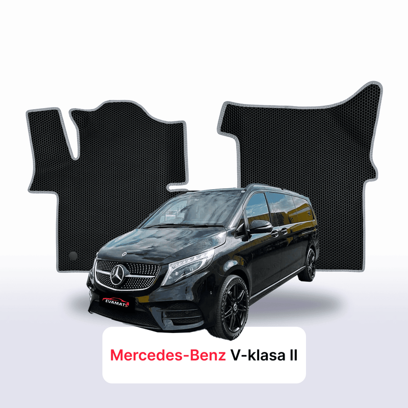Car mats EVA for Mercedes-Benz V-klasa 3 gen (W447) 2014-2027 year BUS EXTRA LONG