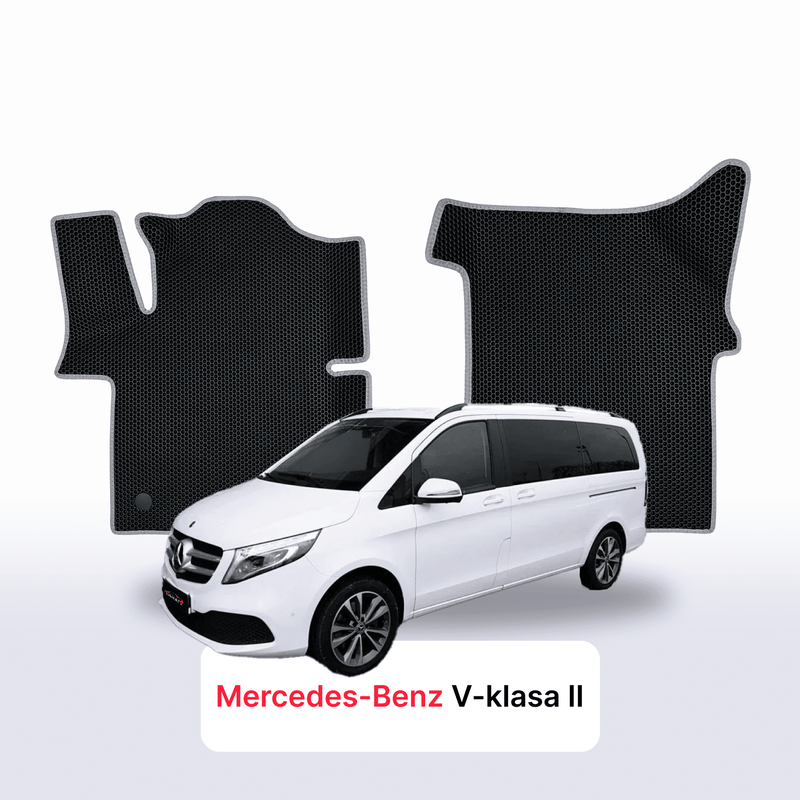 Car mats EVA for Mercedes-Benz V-klasa 3 gen (W447) 2014-2027 year BUS LONG