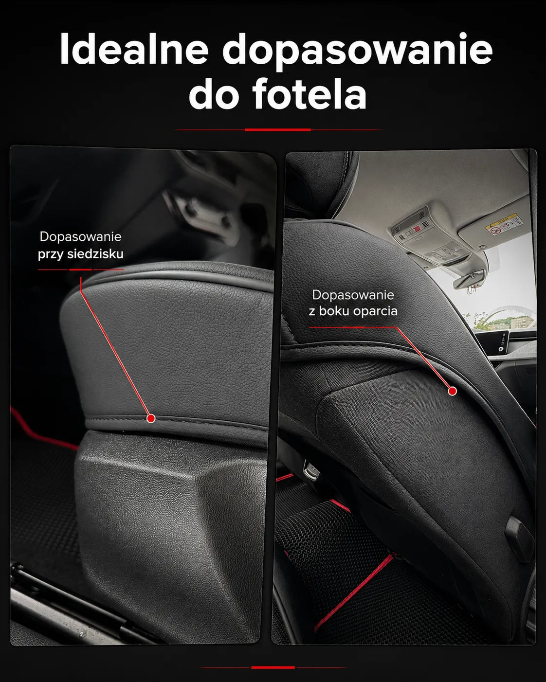 Universal 5D Premium Sport Seat Covers - image 4
