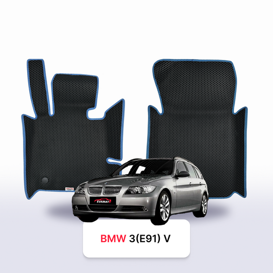 Car mats EVA for BMW 3(E91) 5 gen 2004-2013 year STATION WAGON