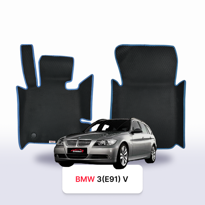 Car mats EVA for BMW 3(E91) 5 gen 2004-2013 year STATION WAGON