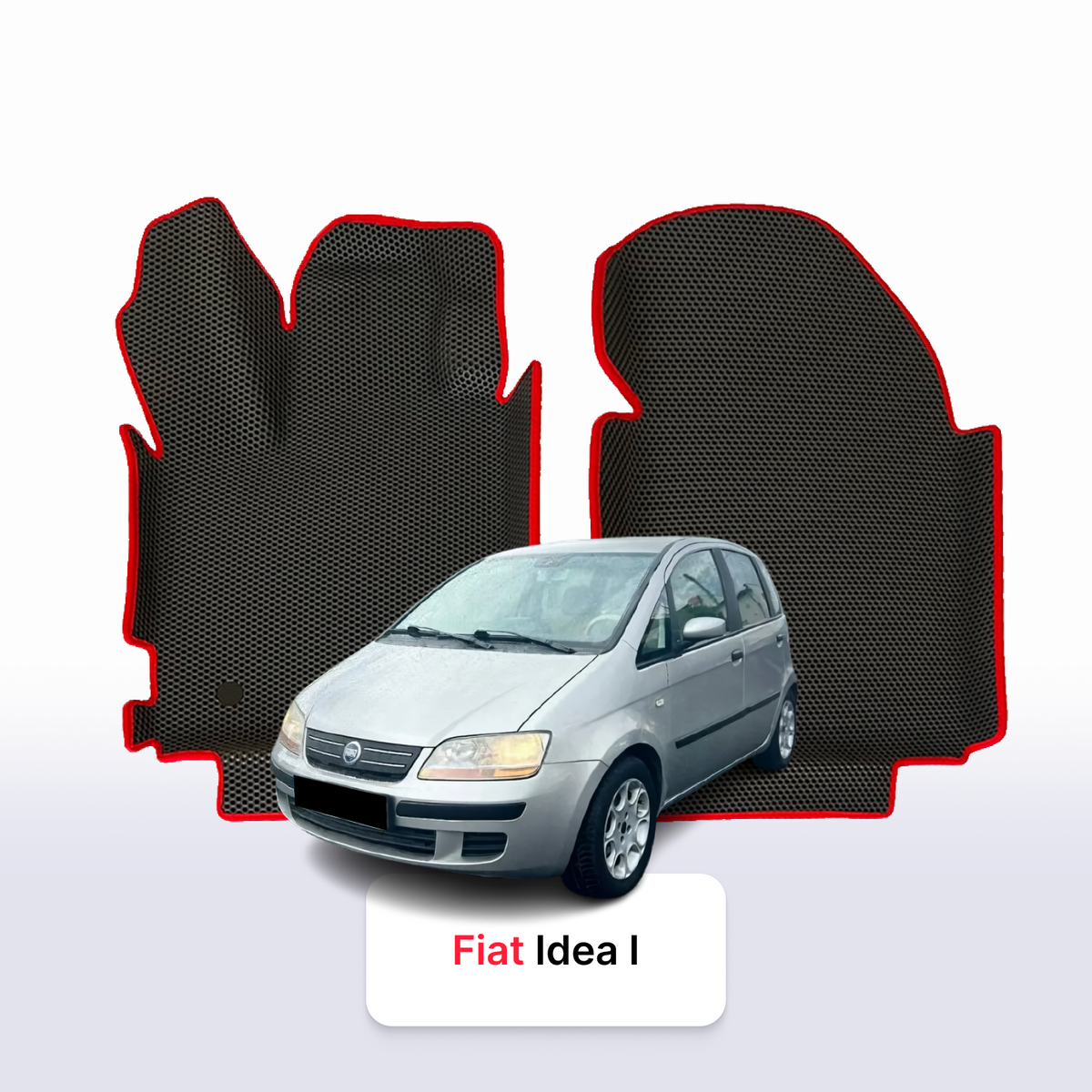 Car mats EVA for Fiat Idea 1 gen 2003-2012 year MINIVAN