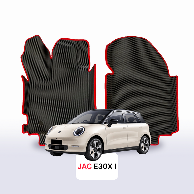 Car mats EVA for JAC E30X 1 gen 2023-2027 year HATCHBACK 5 DOOR