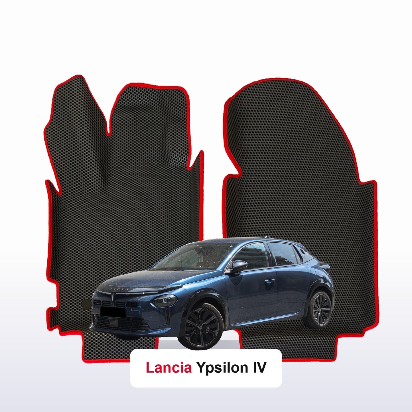 Car mats EVA for Lancia Ypsilon 4 gen 2024-2028 year HATCHBACK 5 DOOR