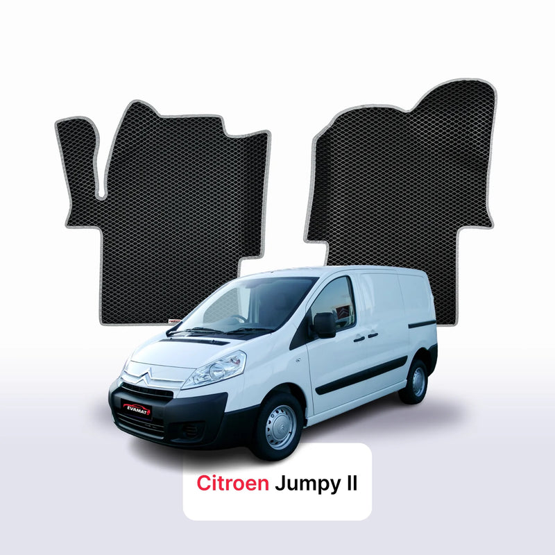Car mats EVA for Citroen Jumpy 2 gen 2007-2016 year VAN