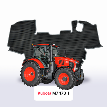 Car mats EVA for Kubota M7 173 1 gen 2020-2022 year DIGGER
