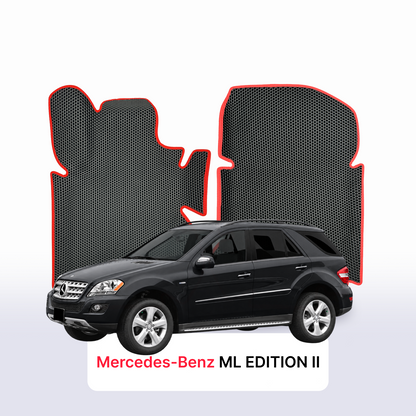 Car mats EVA for Mercedes-Benz ML Edition 2 gen (W164) 2005-2011 year SUV