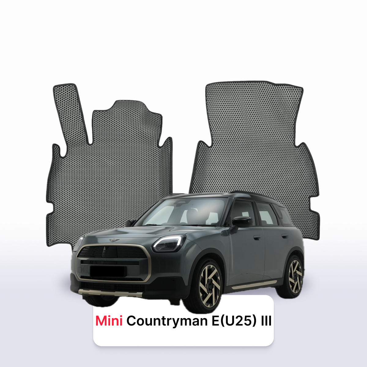 Car mats EVA for Mini Countryman E (U25) 3 gen 2023-2026 year SUV 5 DOOR